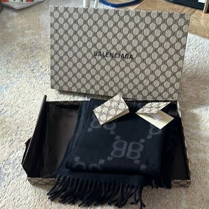 Balenciaga x Gucci Cashmere Scarf